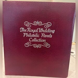 The Royal wedding philatelic panels collection